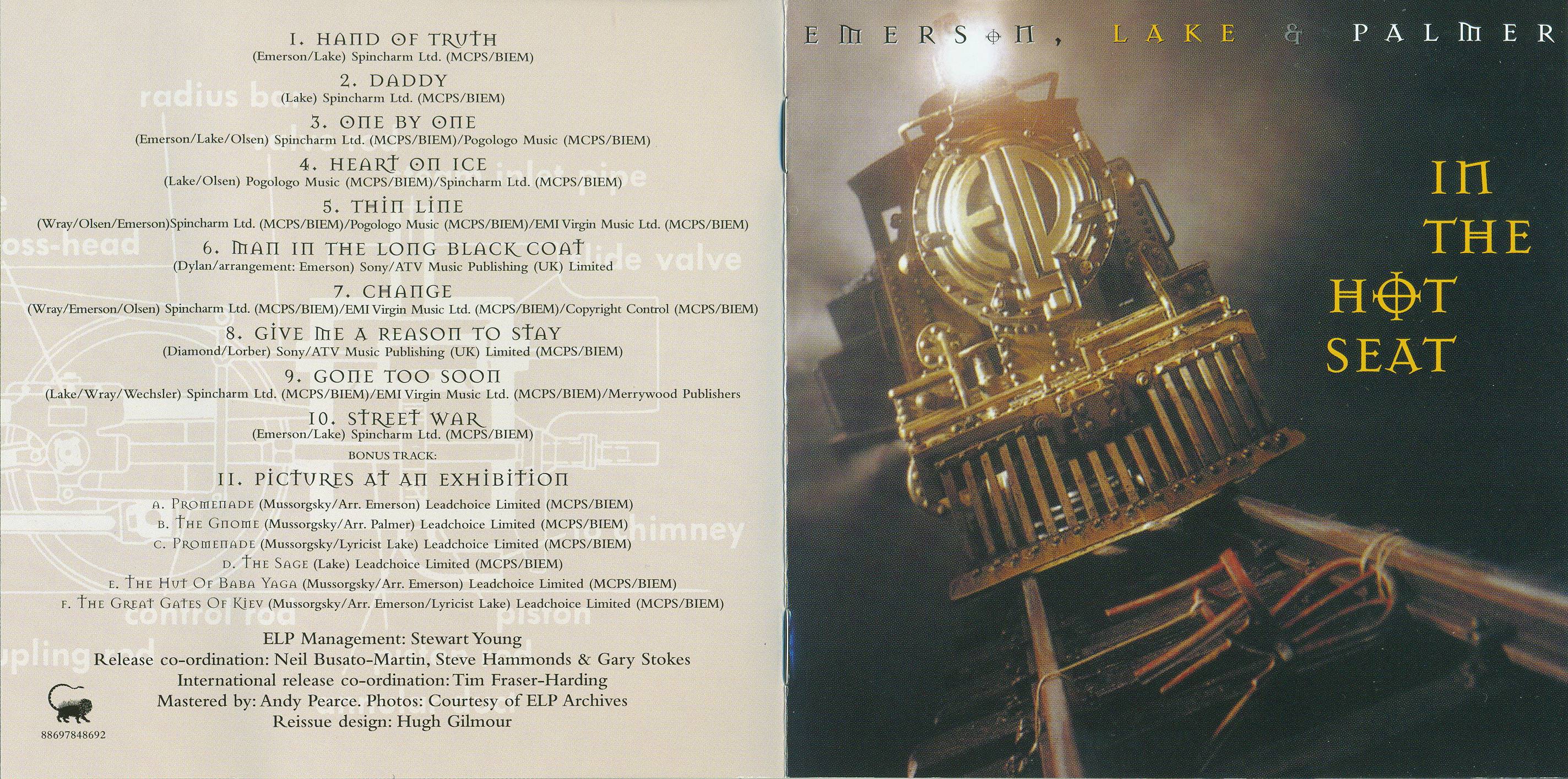 Emerson, Lake and Palmer In The Hot Seat [vkandin d]